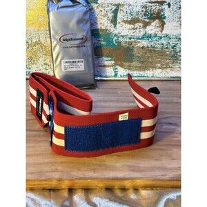 Rip Toned Wrist Wraps - 18" Professional Grade w Thumb Loops American Flag